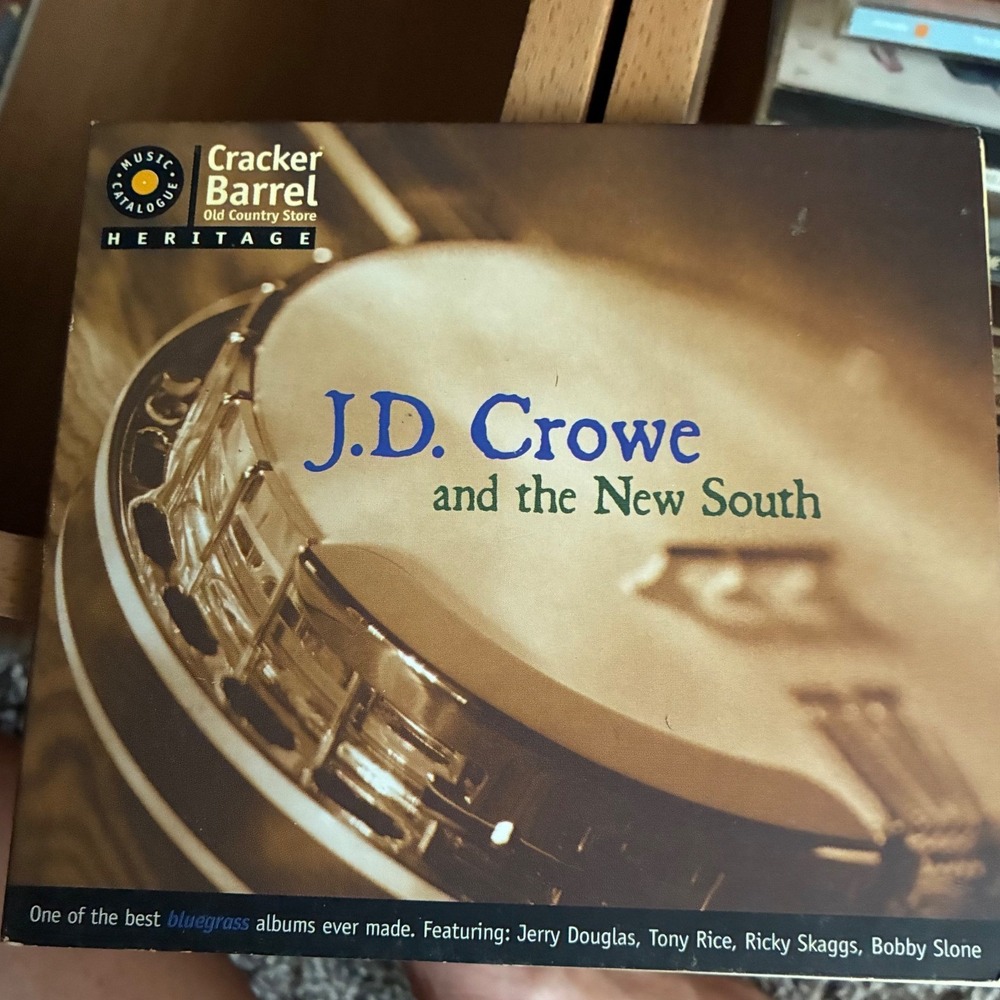 J.D. Crowe and the New South Bluegrass CD Cracker Barrel Heritage Tony Rice 2002